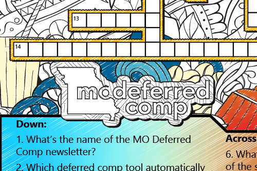 Activity 3 MO Deferred Comp Crossword Activity 3 MO Deferred Comp Crossword
