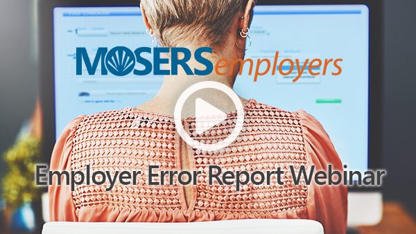 Employer Error Report Webinar Video